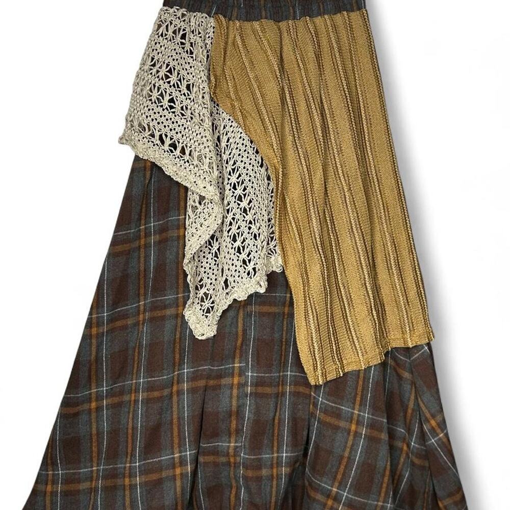 Boho grunge cottage fairy patchwork Skirt